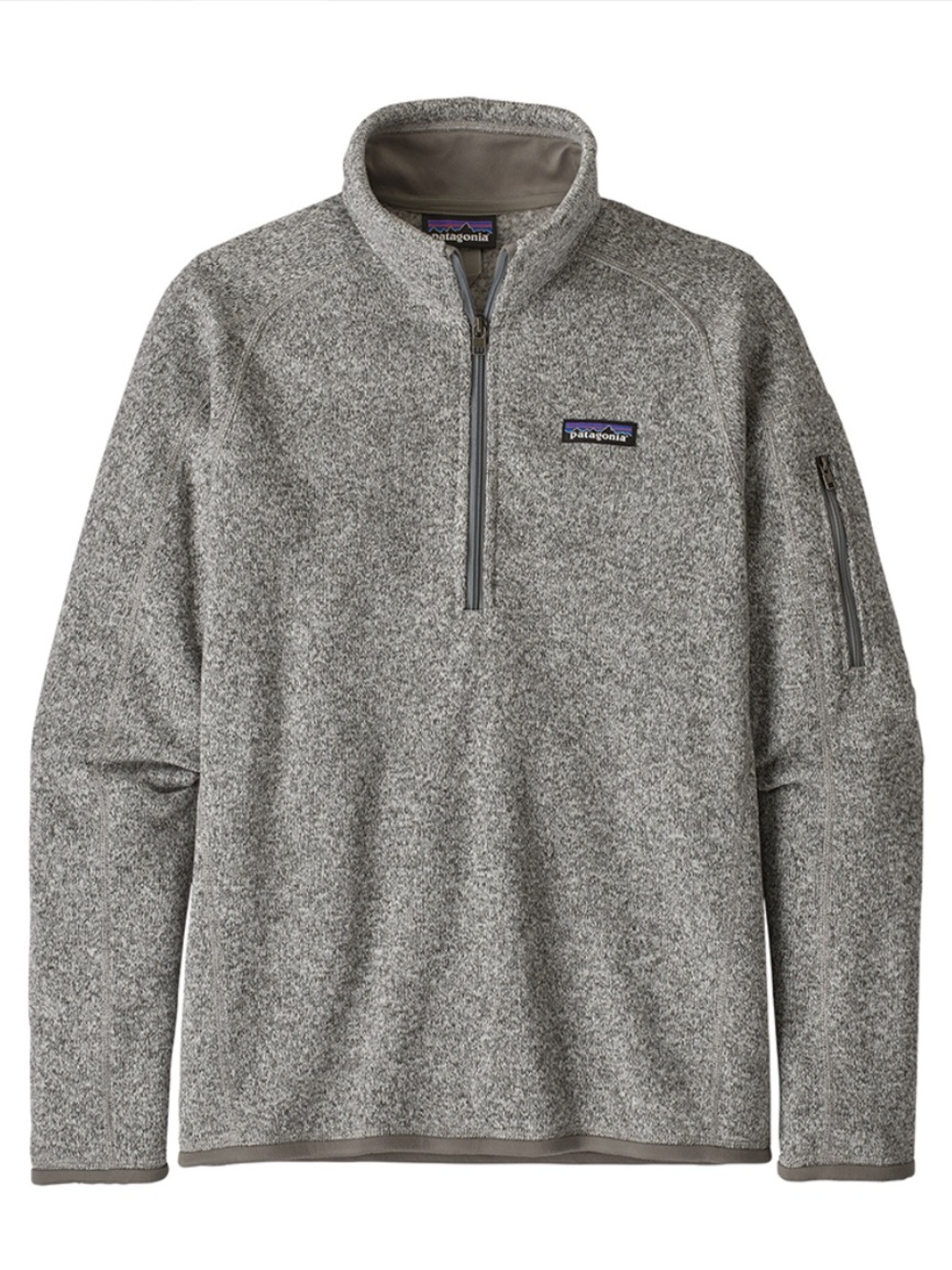 Patagonia Gray 1/4 Zip Better Sweater Pullover - Picture 1 of 15